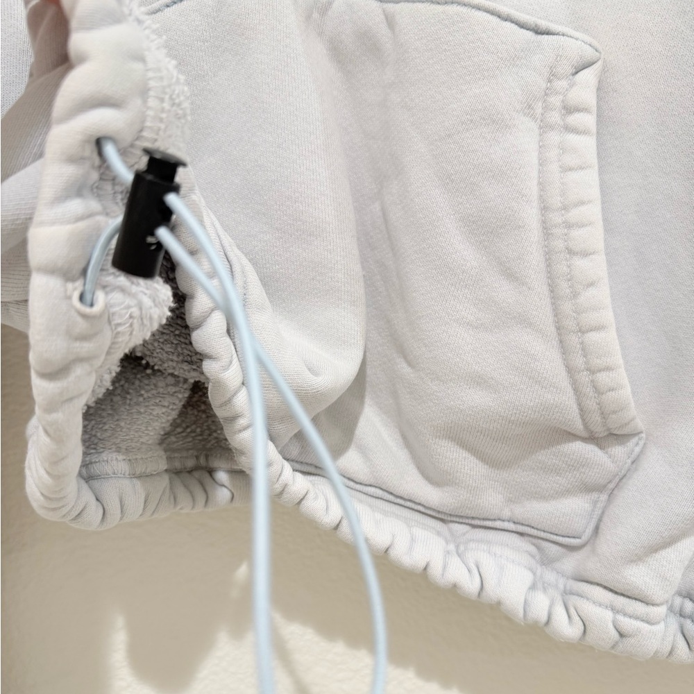 SET ACTIVE Sweater Womens Small Light Blue Half Zip Pockets Fleece Sweatshirt - Picture 4 of 9